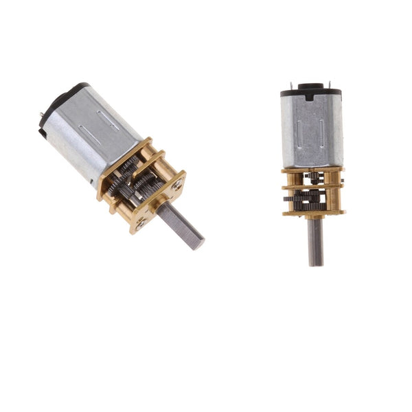 DC Motor 12GA Exposed Gear 3V 15rpm - Beirut ElectroCity