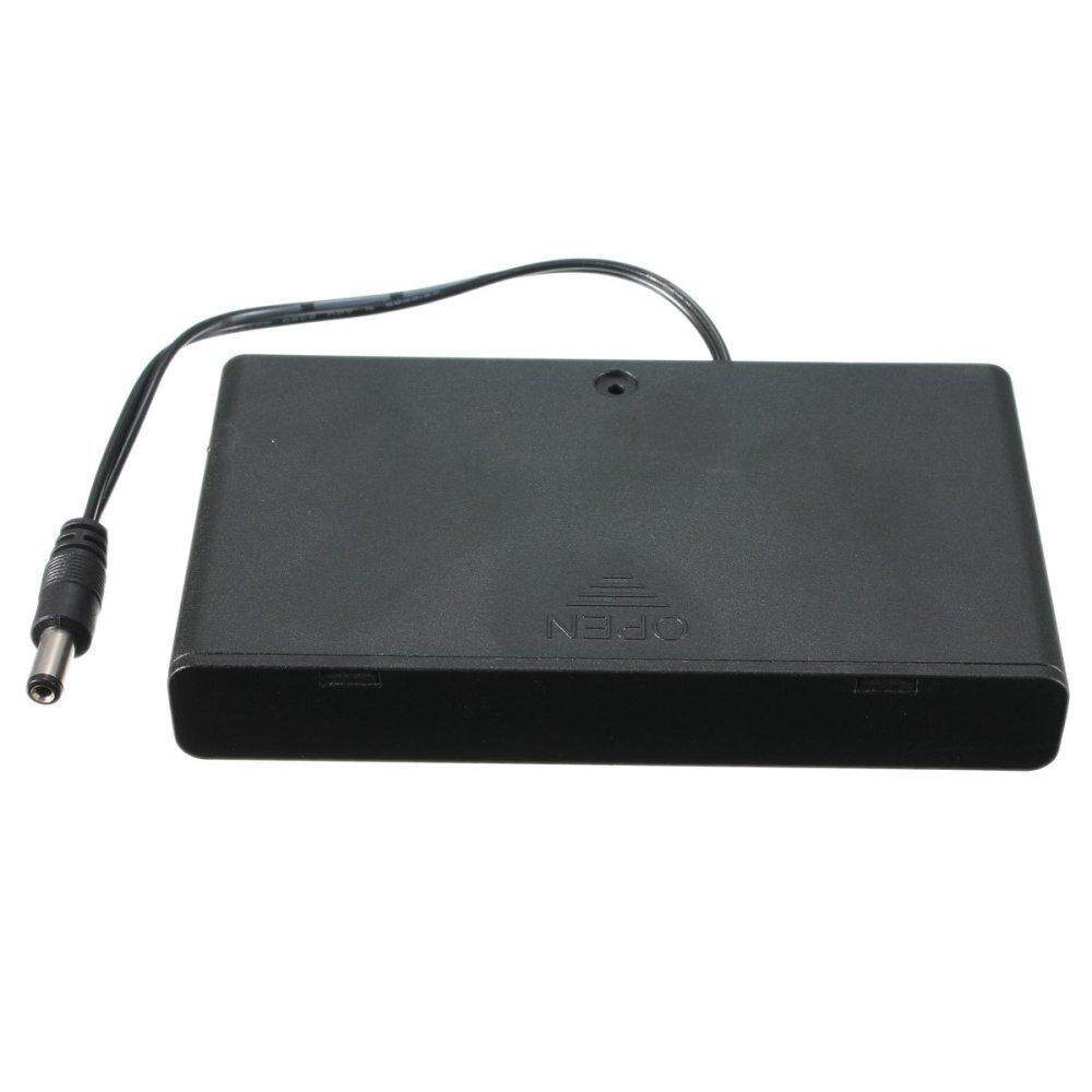 8 x AA Cell Box, With Cover with DC