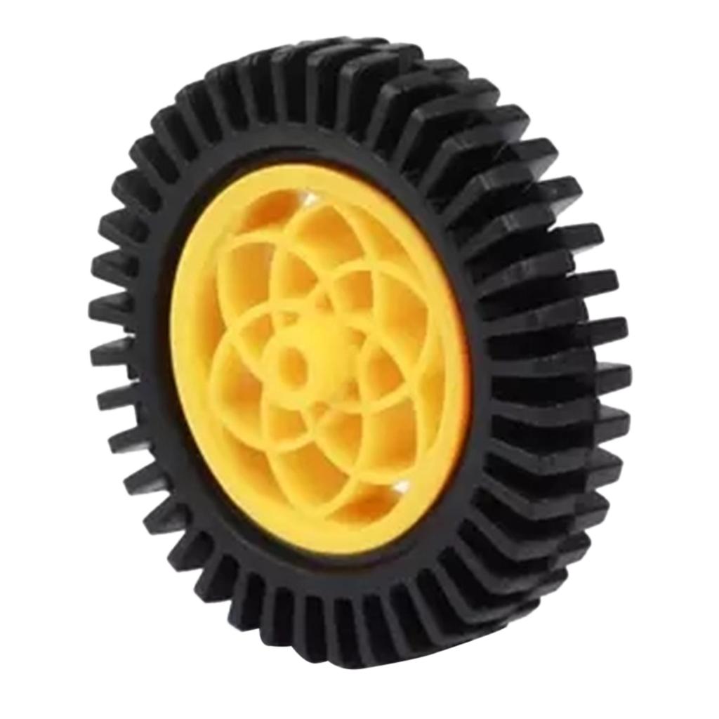 Rubber Wheel
Yellow High Grip
D:80mm