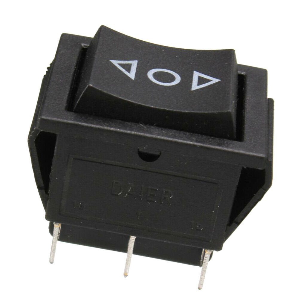 Push button Black + 3-Pin+ 2 way (Rectangular) - Beirut ElectroCity