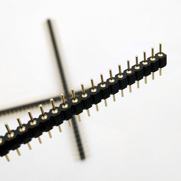 1x40pin Straight Pin Header 2.54mm Breakable Male  (1pcs) - Beirut ElectroCity