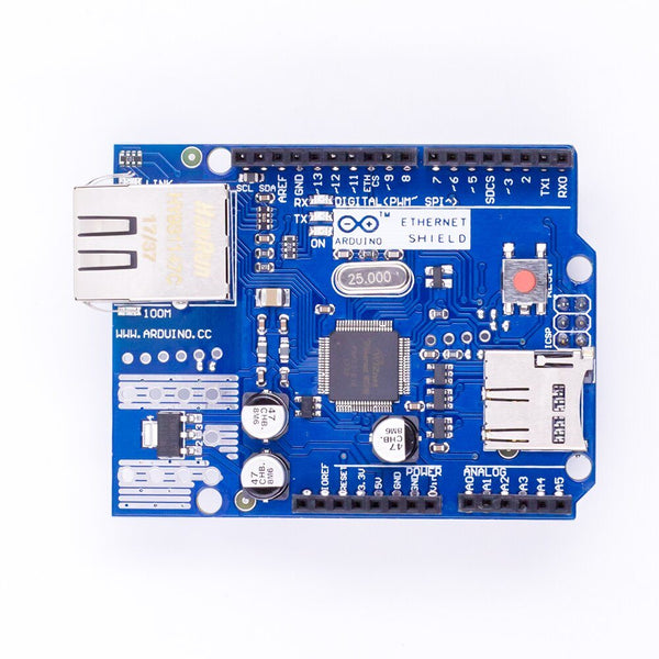 Ethernet W5100 R3 Ethernet & SD Shield - Beirut ElectroCity