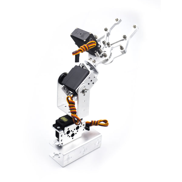 Not Assembly Full Set DIY 2DOF Robot Arm Manipulator Claw with 3 MG995 - Beirut ElectroCity