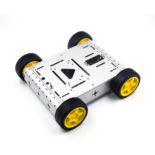 Metal Tank Robot Smart Car Chassis Sliver - Beirut ElectroCity