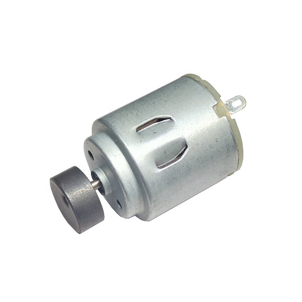 Vibration Motor RS380-ST VOLTAGE RANGE: 3-12V 6V 13200RPM MOTOR BODY SIZE: 27.5*37.5MM (not including the shaft)