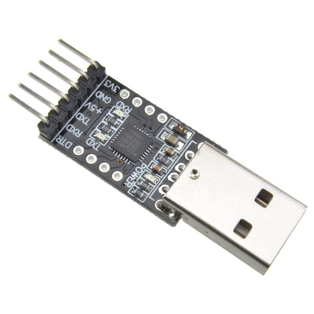 CP2102 USB 2.0 to TTL UART
Module 6Pin Black
usb module