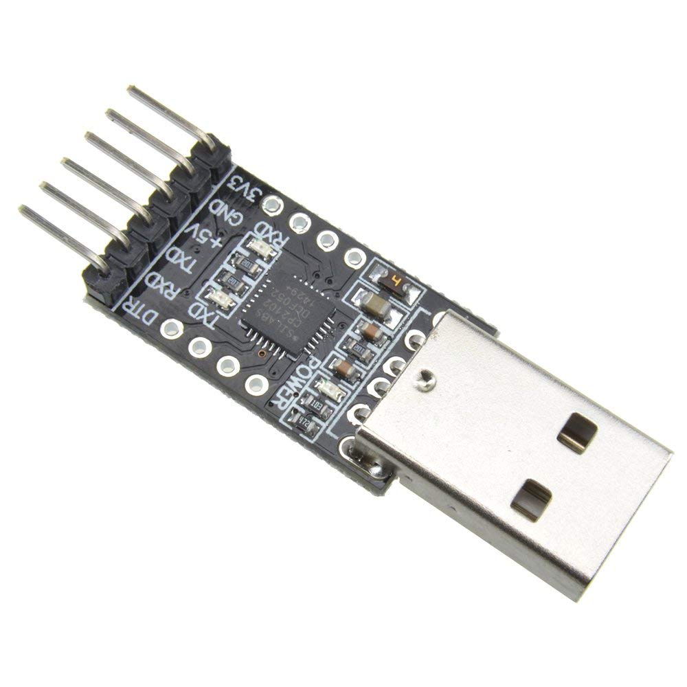 CP2102 USB 2.0 to TTL UART Module 6Pin Black usb module - Beirut ElectroCity