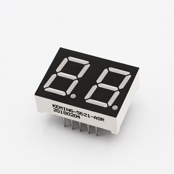0.56 inch Red 2 Digit 7 Segment LED Display CA - Beirut ElectroCity