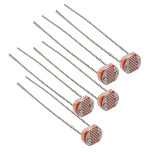 5mm 5528 LDR Light Dependent Resistor (5pcs)