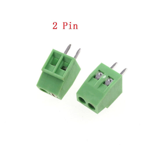 2pin Straight Pin Screw Terminal Block (5pcs)