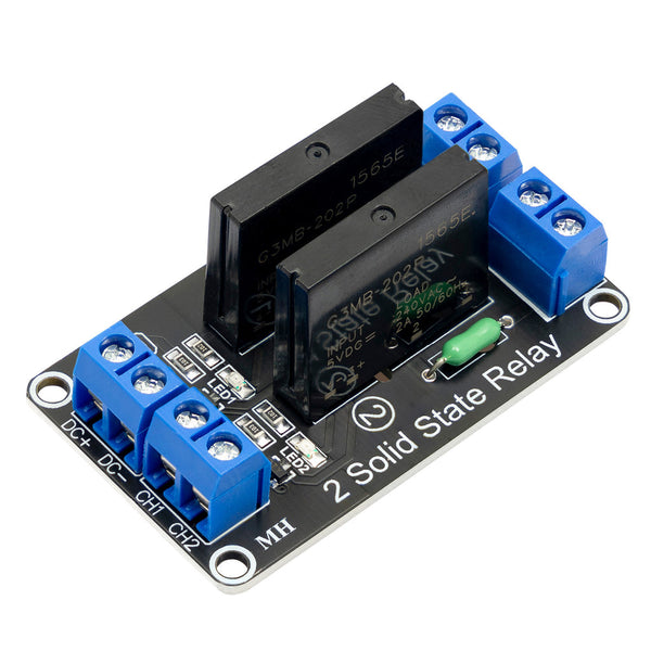2 Channel Solid State Relay Module