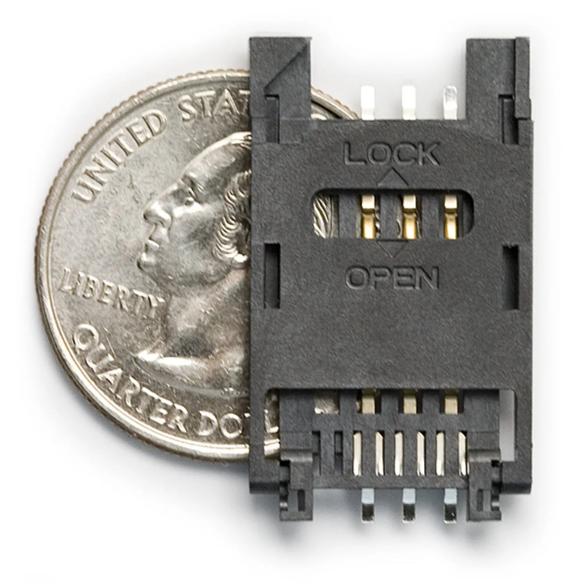 Sim Socket Sparkfun PRT-00548