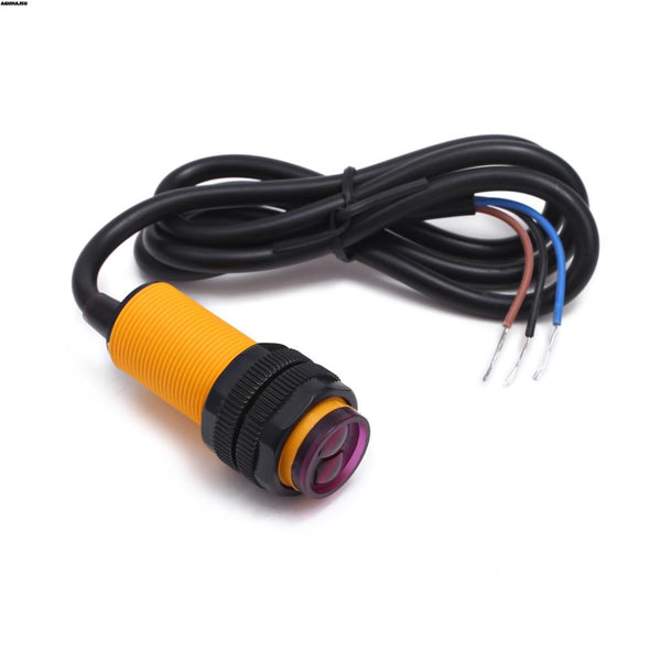 E18-D80NK Adjustable Infrared Sensor Switch 3-80cm IR yellow - Beirut ElectroCity