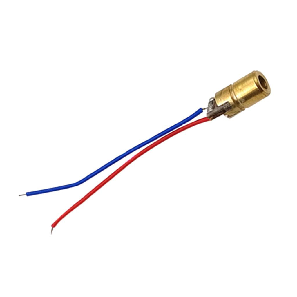 6mm Size 650nm 5mW Laser Head Copper Pointer Sight - Beirut ElectroCity