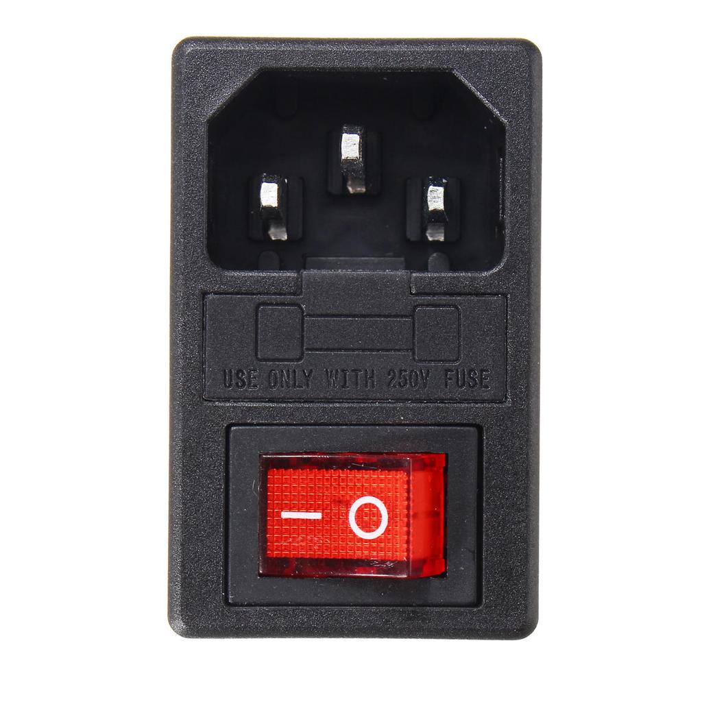 AC Socket3-in-1 with Fuse Box & Switch Socket (Fuse and switch not included) - Beirut ElectroCity