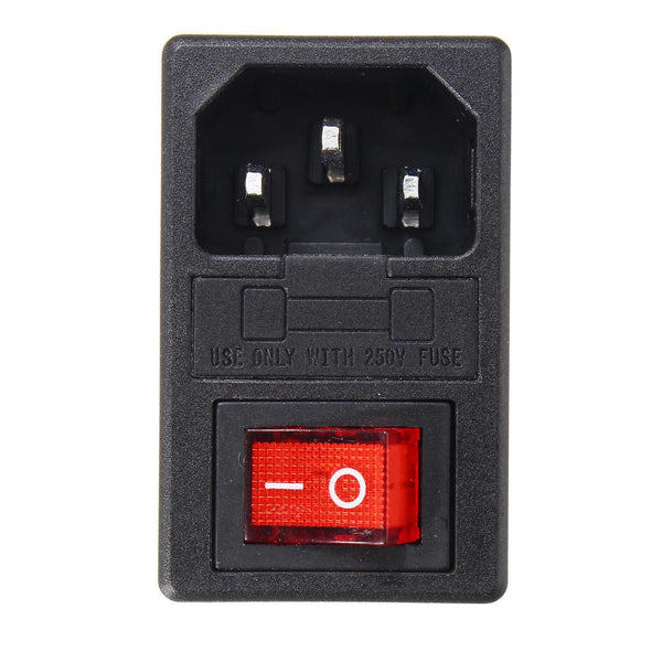 AC Socket3-in-1  with Fuse Box & Switch Socket (Fuse and switch not included) - Beirut ElectroCity