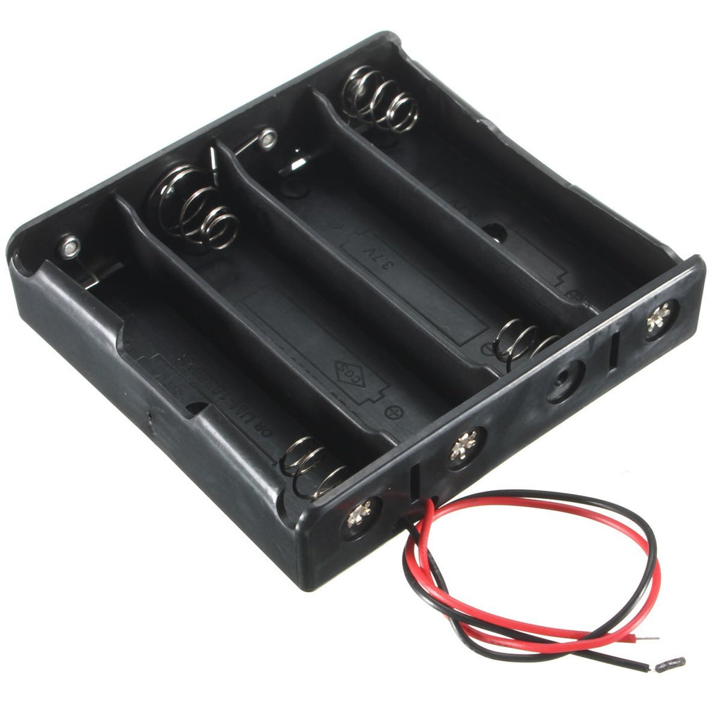 4 x 18650 Cell box, Without Cover