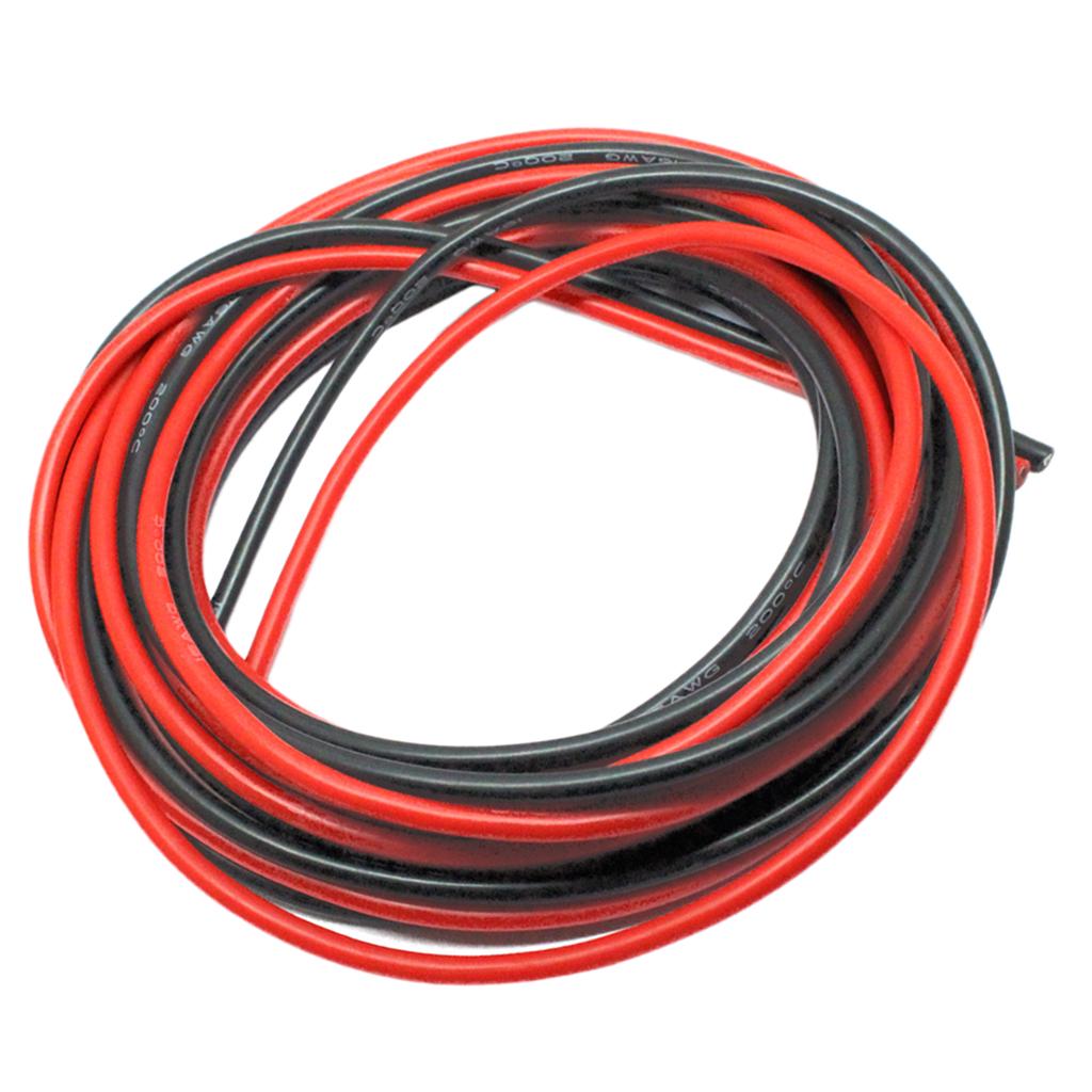 Electrical Wire 16AWG Silicon Wire 10ft pair Red/Black - Beirut ElectroCity