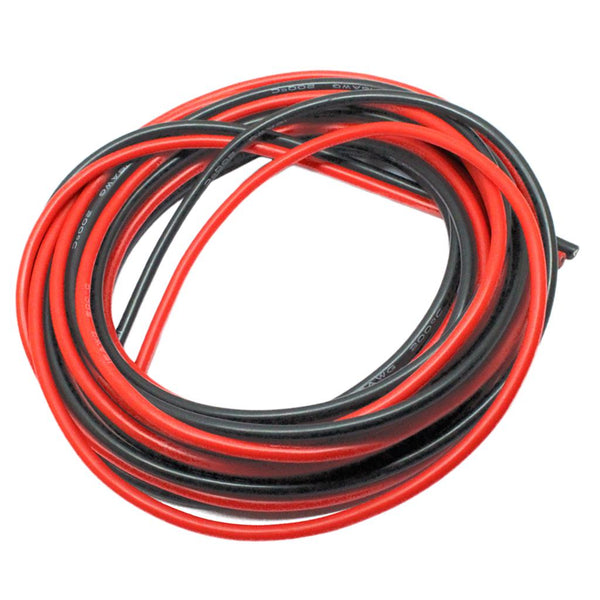 Electrical Wire 16AWG Silicon Wire 10ft pair Red/Black - Beirut ElectroCity