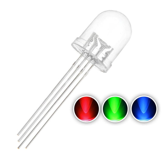 10mm White Leg Led (1Pcs)