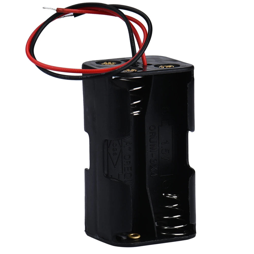 4 x AA Battery Holder Box (Back-to- Back)