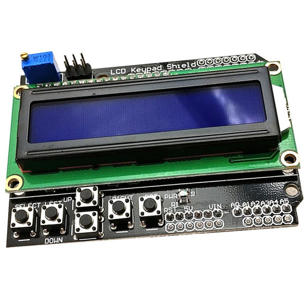 LCD1602 LCD Keypad Shield Blue Backlight - Beirut ElectroCity
