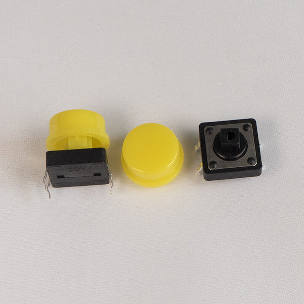 Round Tactile switch + Yellow Round Cap
5 PCS
yellow - Beirut ElectroCity