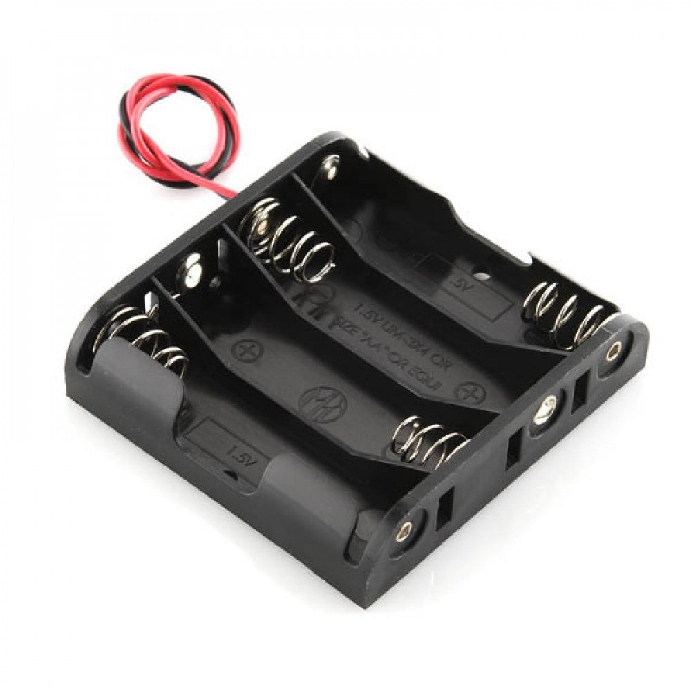 4 x AAA Battery Holder Box, Without Cover