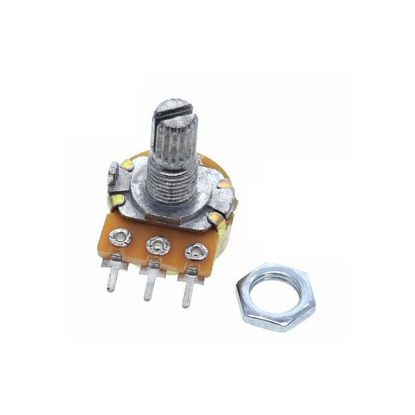10K Potentiometer 15mm Shaft WH148 AC025 10K - Beirut ElectroCity