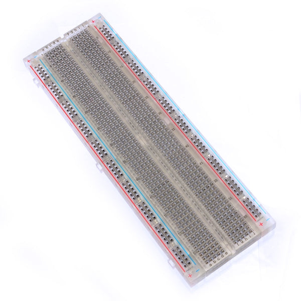 Transparent 830 Points Soldless Breadboard